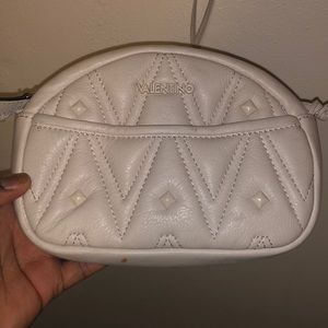Valentino by Mario Moony Quilted Crossbody Bag